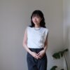 Japan❀明治雪糕！純棉無袖寬版上衣 二色售 M/L