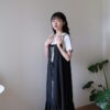 Japan❀意料之外！細肩帶後交叉綁帶洋裝 二色售