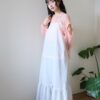 Japan❀意料之外！細肩帶後交叉綁帶洋裝 二色售
