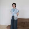 nomo ꕤ 不急不徐！側邊打褶寬版丹寧牛仔褲（S/M/L）深藍