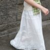 nomo ꕤ 層層有致！蕾絲異質拼接長裙（S/M/L） 白