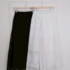 nomo ꕤ 層層有致！蕾絲異質拼接長裙（S/M/L） 黑