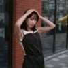 nomo ꕤ 花開未滿！露背細肩綁帶背心（S/M/L） 條紋