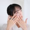 飾品支線❀溫柔可愛！鏤空愛心設計戒（korea）