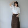 nomo ꕤ  滿天星！豹紋Ａ字傘擺長裙（S/M/L）