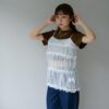 nomo ꕤ  夏日光芒！荷葉層次細肩帶背心（S/M/L）白