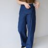nomo ꕤ  日常堆疊！2way兩件式片裙長褲（S/M/L）牛仔