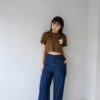 nomo ꕤ  日常堆疊！2way兩件式片裙長褲（S/M/L）牛仔