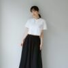 nomo ꕤ  小花飛揚！小花logo格子造型短版上衣 （S/M/L）白