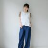 nomo ꕤ  日常堆疊！2way兩件式片裙長褲（S/M/L）牛仔