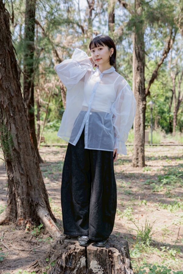 ❗️限量預購❗️ ꕤ 自由足跡！寬版牛仔丹寧錐形褲 （S/M/L）