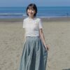 nomo ꕤ 落花繽紛！四朵小花短袖短版上衣 （S/M/L）