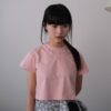 nomo ꕤ 一身花香！簍空小花logo短袖上衣（S/M/L）粉