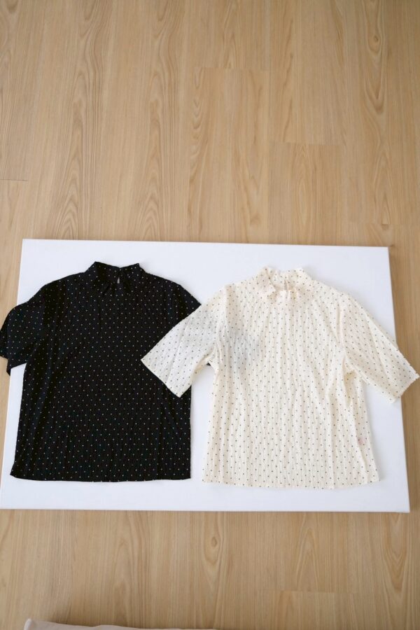 nomo ꕤ 星點霧語！小高領上衣 （S/M/L）黑