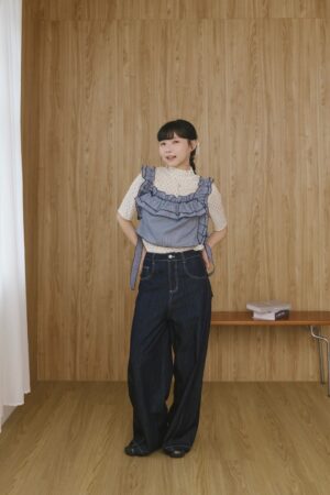 LINE_ALBUM_1103_251031_24 nomo ꕤ 映日微光!側綁帶短版背心 條紋