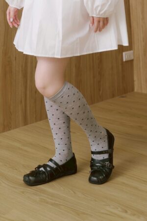LINE_ALBUM_1103_251031_45 nomo選物 ꕤ 點點造型坑條長襪 灰(korea)