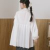❗️限量預購❗️ ꕤ 浮影晨露！澎袖立體小洋裝 白