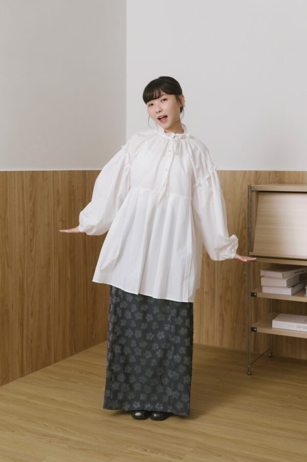 nomo ꕤ 夢裡花路！花花造型後鬆緊長裙 （S/M/L）