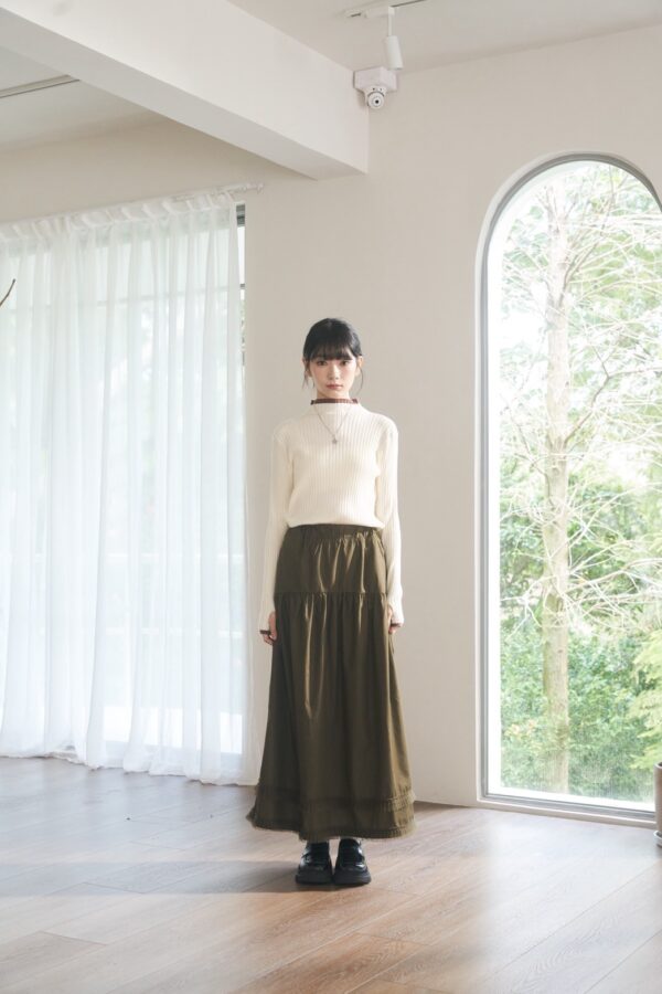 nomo ꕤ 浮光花漾！立體荷葉造型長裙（S/M/L）綠