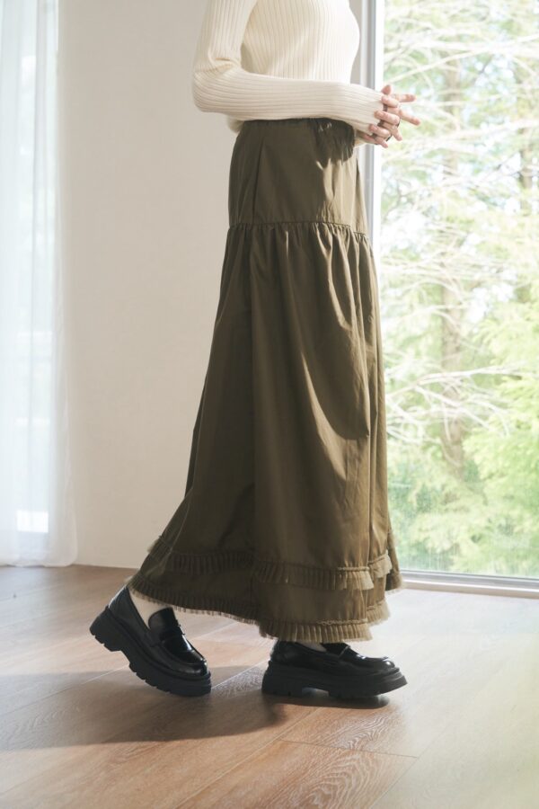 nomo ꕤ 浮光花漾！立體荷葉造型長裙（S/M/L）綠