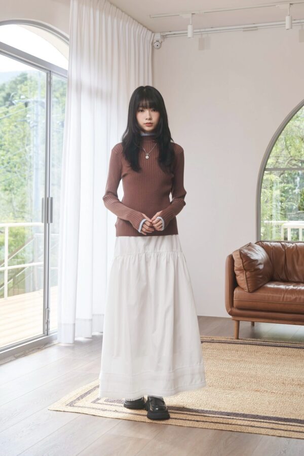 〔 ❗️限量預購 〕nomo ꕤ 暖冬童話！坑條柔暖套指長袖毛衣（S/M/L）咖