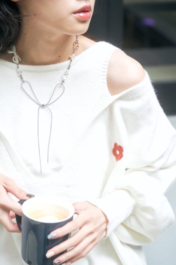 Handmade ❀ 銀夢 𓂃 𓈒𓏸 手作串珠長項鍊