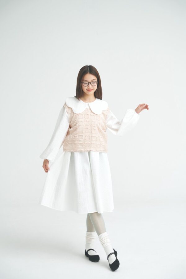 nomo ꕤ 漫花留影！花花領片洋裝