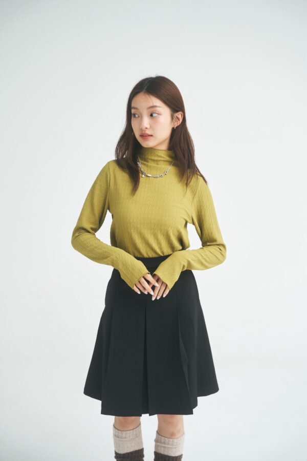 晨霧絮語！極暖厚磅拇指袖套長袖上衣（S/M/L）綠