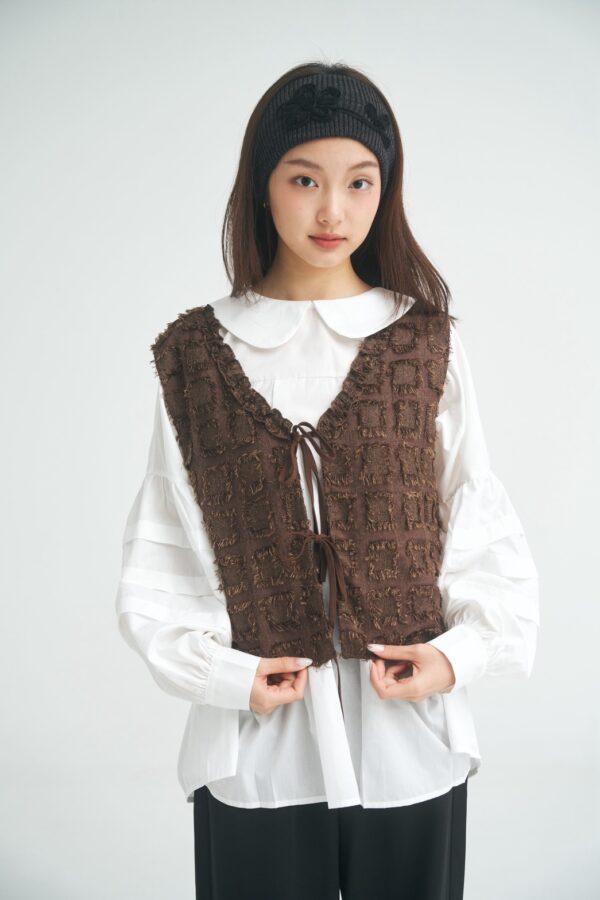 〔 ✿限量預購 〕nomo選物 ꕤ 花花造型彈性髮帶 黑（korea）