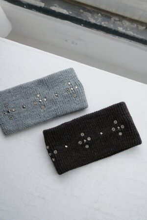 〔 ✿限量預購 〕nomo選物 ꕤ 卯丁造型彈性髮帶 黑（korea）