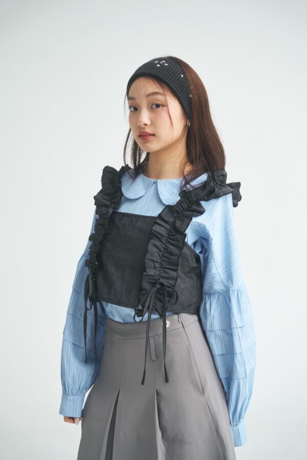 〔 ✿限量預購 〕nomo選物 ꕤ 卯丁造型彈性髮帶 黑（korea）