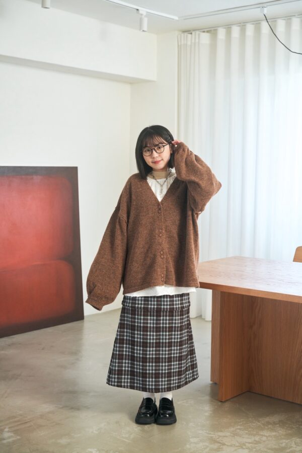 nomo ꕤ 遺忘時光！2way可拆袖毛呢罩衫外套 咖