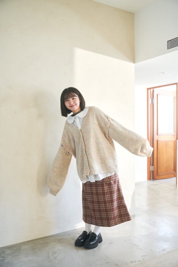 nomo ꕤ 遺忘時光！2way可拆袖毛呢罩衫外套 彩色