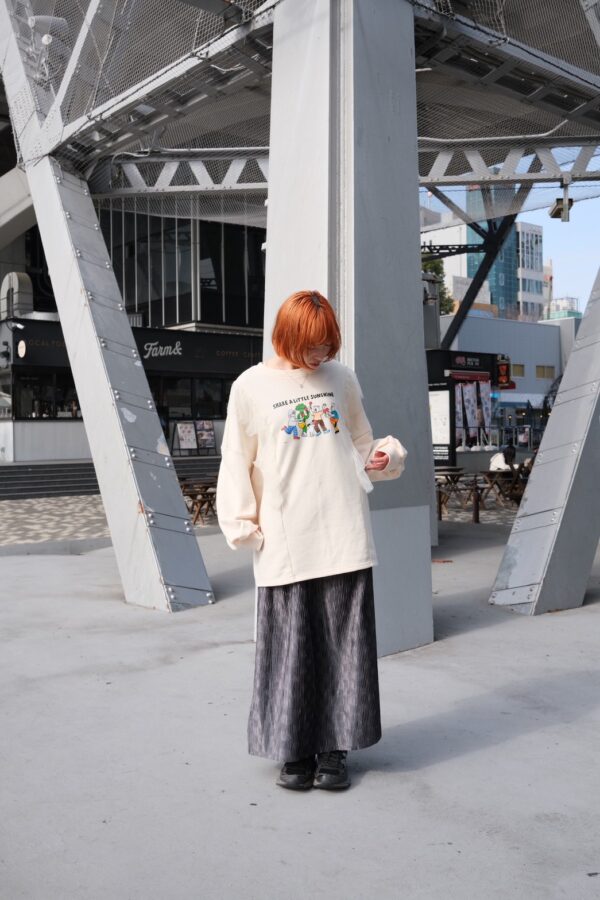 nomo ꕤ 靜夜浮光！壓紋設計光澤長裙 （S/M/L）