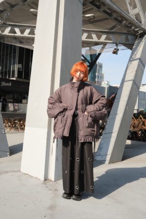 ❗️限量預購❗️  ꕤ 暮冬約定！蝴蝶結輕厚外套 格子