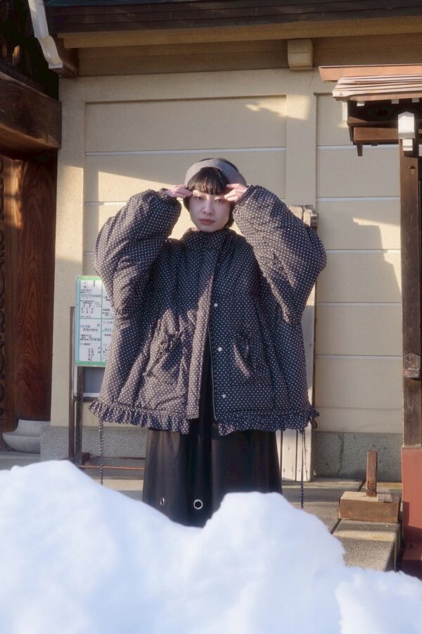 ❗️限量預購❗️ ꕤ 暮冬約定！蝴蝶結輕厚外套 點點