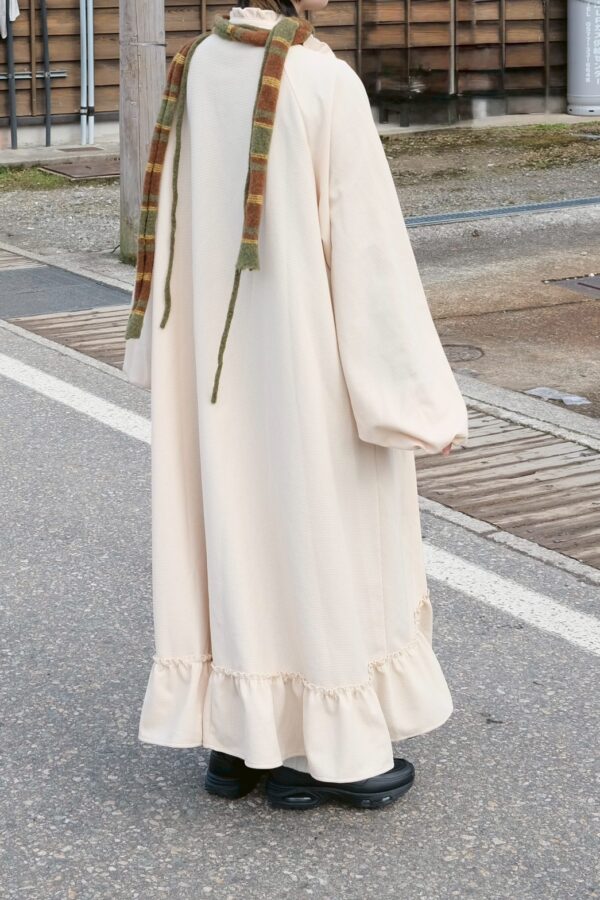 nomo選物 ꕤ 針織條紋細圍巾 兩件組（Korea）綠