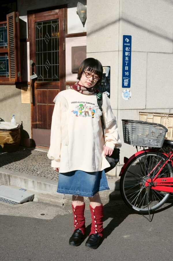 ❗️限量預購❗️ 日光軌跡！下擺設計牛仔裙（S/M/L）五分裙