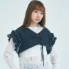 nomo ꕤ 春日探險！3way荷葉背心/領片/外搭裙 牛仔