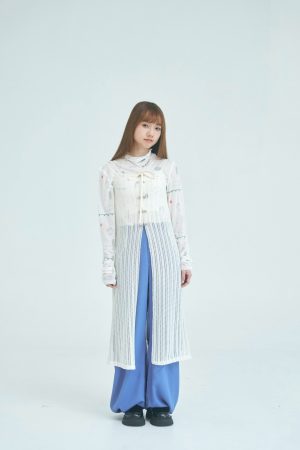 LINE_ALBUM_2026319_260320_98 nomo ꕤ 個性光芒!造型金屬釦針織罩衫洋裝 (S/M/L)