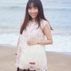 nomo + oring ꕤ 花開盛夏！澎澎花朵束口肩背包 白