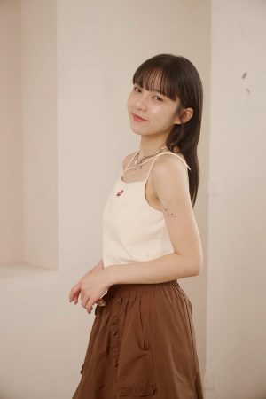 LINE_ALBUM_202671_260701_28 nomo ꕤ 碎冰汽水!附胸墊小花刺繡螺紋bra top(S/M/L)白