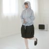 nomo ꕤ 遮陽島嶼！抗UV雙拉鍊荷葉連帽防曬外套（S/M/L）格子